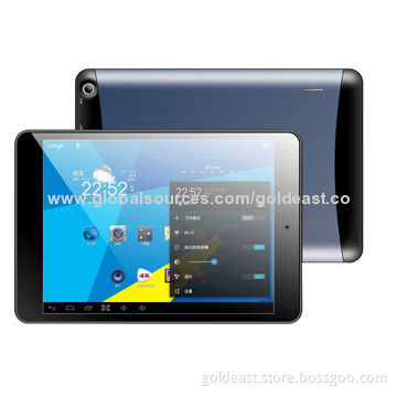 7.85-inch MIDs, Capacitive Touch Screen, 1,024x768TN, MTK8382 Quad-core with 1GB DDR3 + 8GB Flash